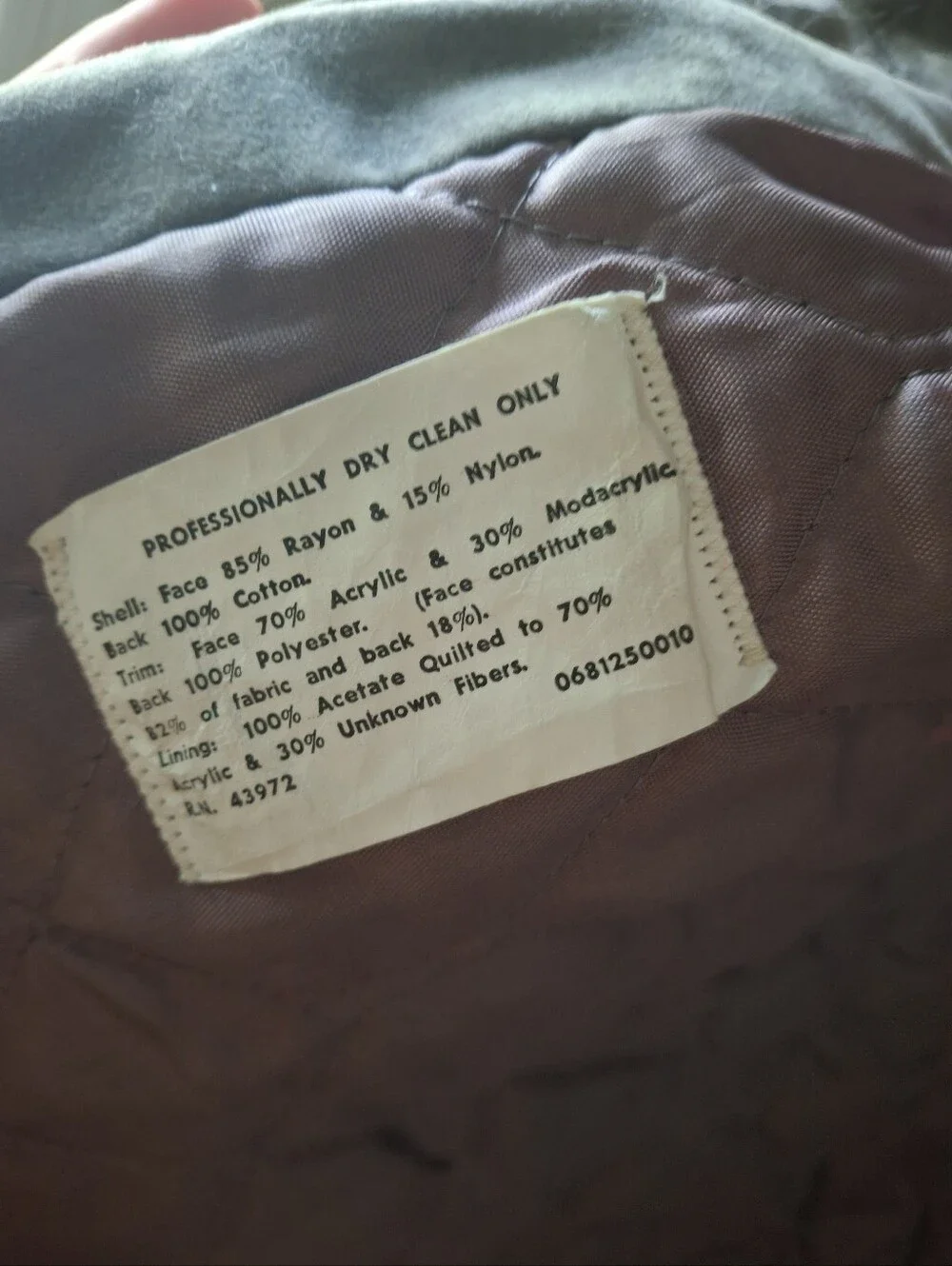 Vintage Penny Lane Coat Made In USA - Picture 7 of 7